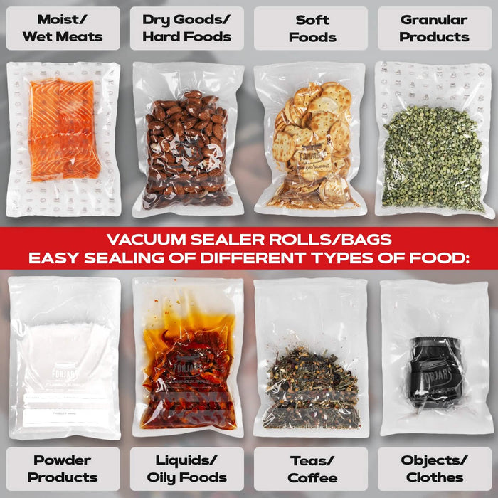 100 count 6x9 Vacuum Sealer Bags