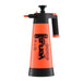 Orange Kwazar Venus Super 2.0L pump sprayer for garden, home, and plant care, featuring 360-degree spray.