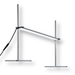 Adjustable LED light bar on two height-marked stands. Bright white light, ideal for grow lights or lab experiments.