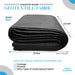 8oz industrial grade needle punched geotextile filter fabric, 12.5x50ft roll. Heavy duty for drainage, landscaping, filtration.