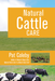 "Natural Cattle Care" book by Pat Coleby. Cover features grazing cows in a green pasture. Guide for natural livestock farming & animal health.