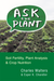 Book cover: "Ask the Plant" (Soil Fertility, Plant Analysis & Crop Nutrition) with green plants in field rows.