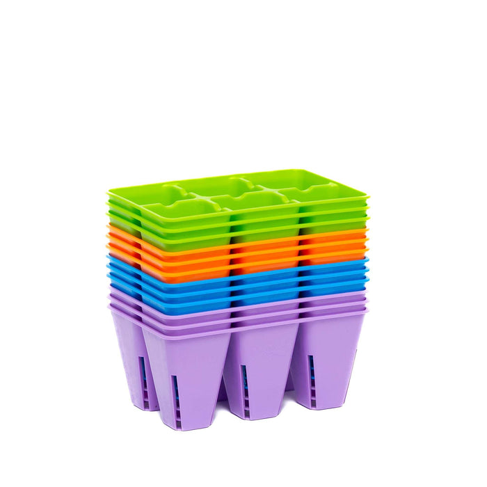 6 Cell Plug Tray Inserts Colors
