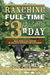 "Ranching Full-Time on 3 Hours a Day" book cover by Cody Holmes. Black cow in a wildflower pasture. Holistic ranching guide.