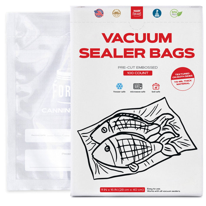 100 count 11x16 Vacuum Sealer Bags