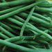 Fresh, vibrant green beans piled. Healthy raw vegetables, perfect for cooking or a garden harvest.