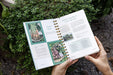 Open gardening planner showing "Order Seeds" & "Grow Sprouts" sections with carrots, beets, and sprout containers.