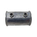 3/4" EMT electrical conduit set screw coupling, CUL US listed, galvanized steel.