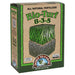 Down To Earth Bio-Turf 8-3-5 All Natural Fertilizer box. OMRI listed organic turf food for lush, healthy grass.