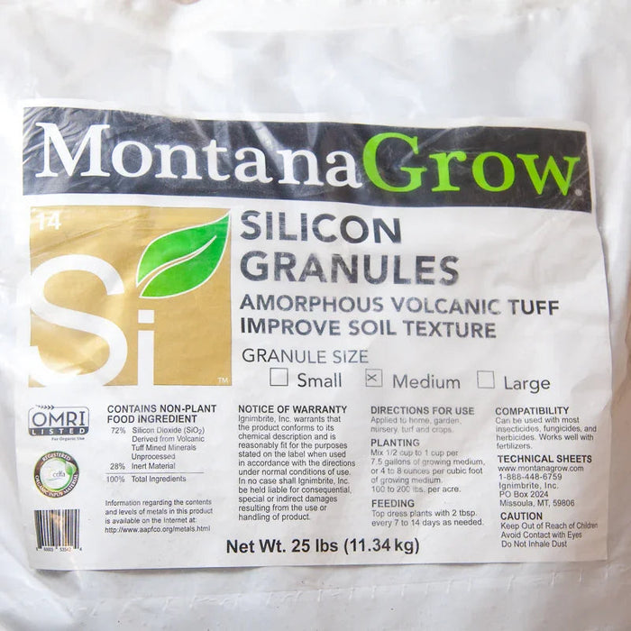 MontanaGrow Organic Granular Silicon (25 lb)