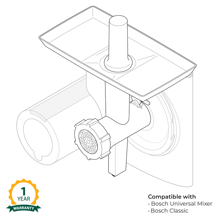 Food and Meat Grinder Attachment