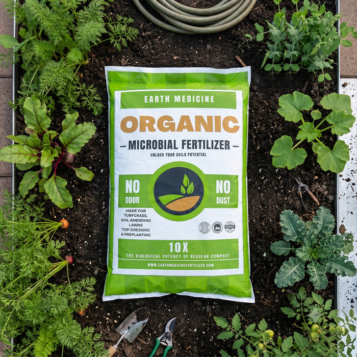 NEW 50lb Bag Organic Microbial Fertilizer