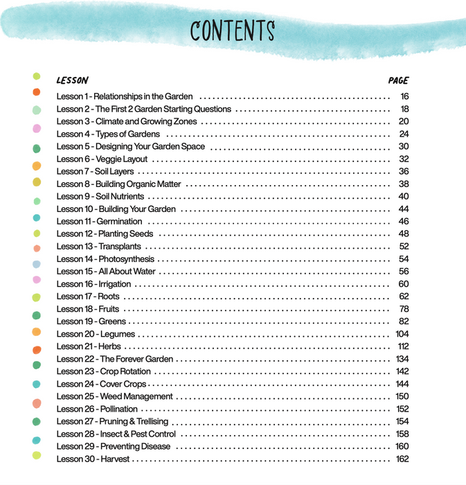 In the Garden Full Curriculum Bundle