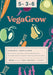 VegaGrow Veganic Fertilizer 5-3-6 NPK, all-natural plant-based garden fertilizer for fruits & vegetables, 6 lbs.