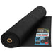 Black Super Geotextile Non Woven 50 Year Fabric roll, 4oz. Durable landscape, weed barrier, and drainage fabric.
