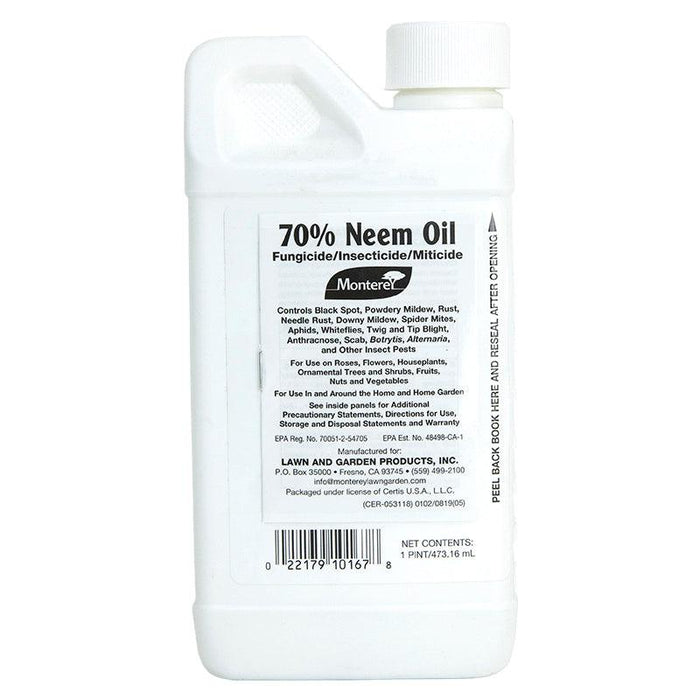 Monterey Neem Oil 70% Concentrate (Pint)