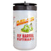 FLIES be GONE! Fly Barrel Flytrap. Effective outdoor insect pest control solution in white container with black lid.