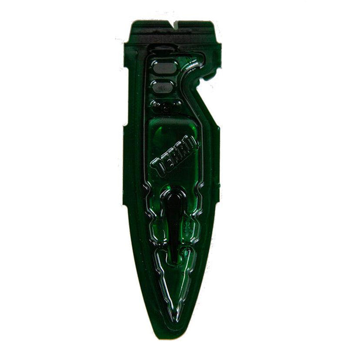 Dark green TERRO ant bait station, pre-filled for effective pest control.