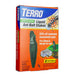 Terro Outdoor Liquid Ant Bait Stakes box. 8 pre-filled, ready-to-use stakes to kill common household ants.