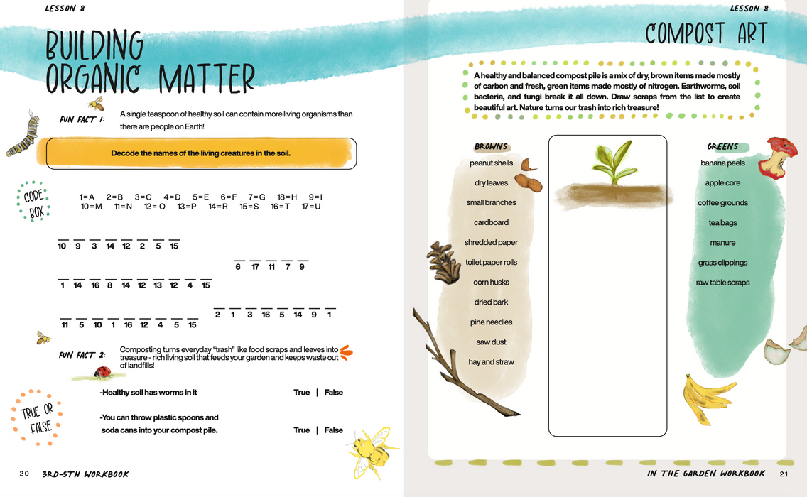 In the Garden - Workbook