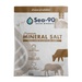 Sea-90 Ocean Minerals Premium Mineral Salt for livestock & equine. 5lb natural animal supplement with trace elements, OMRI Listed.