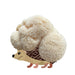 Hedgehog with white Lion's Mane mushroom (Hericium erinaceus) for spines.