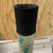 Black fabric grow bag on a "Grow Your Own" vertical garden tube. Use for plants, gardening, seed starting, urban farming.