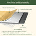 VZ 2.0 non-toxic, eco-friendly garden bed material: USDA paint, zinc alloy, steel. Corrosion-resistant & safe.