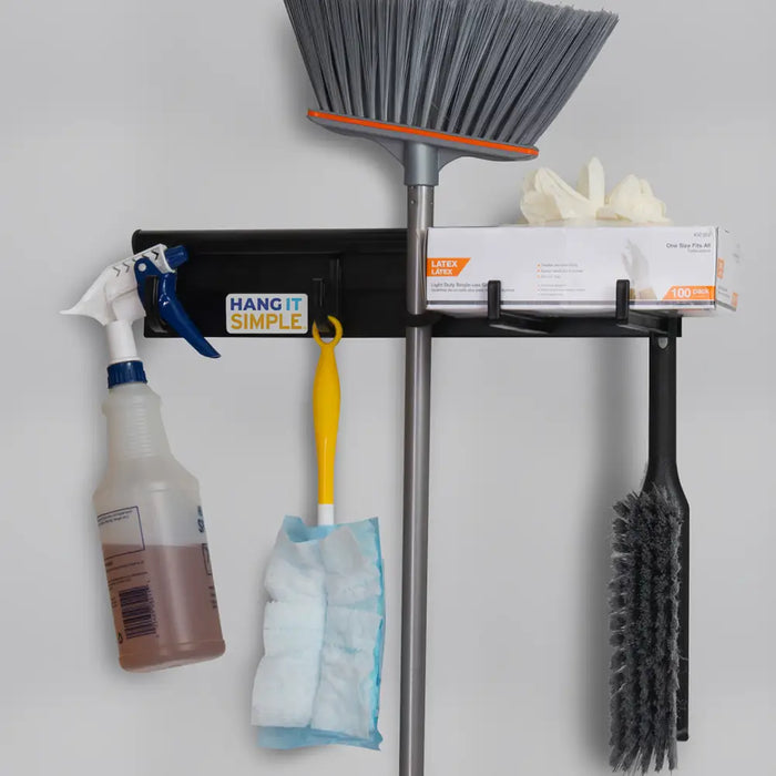 Hang It Simple Plastic Hooks, Add-on Accessories for Kits Small Hook 3pk BL