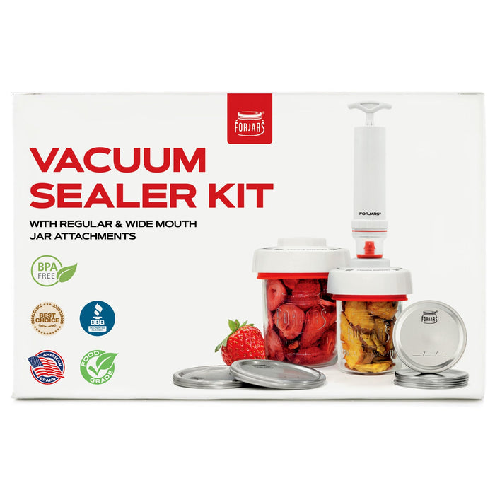 ForJars Vacuum Sealer Kit