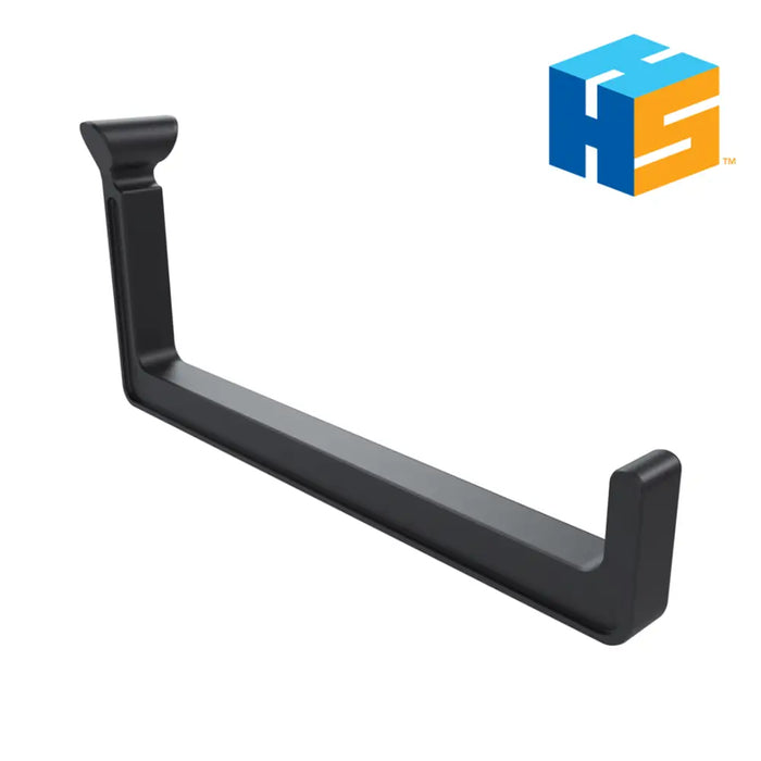 Hang It Simple 18in Wall-Mounted Storage System with Adjustable Hooks – Heavy-Duty Organizer for Tools, Brooms – Ideal for Garages & More