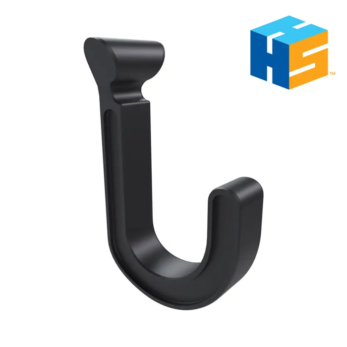 Hang It Simple 18in Wall-Mounted Storage System with Adjustable Hooks – Heavy-Duty Organizer for Tools, Brooms – Ideal for Garages & More