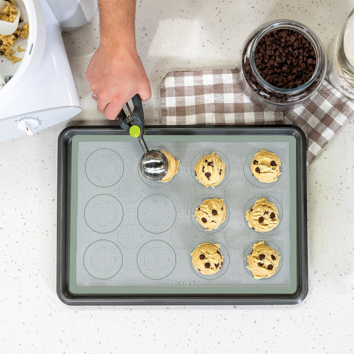 Non-Stick Silicone Cookie Sheet Liners - 2 Pack