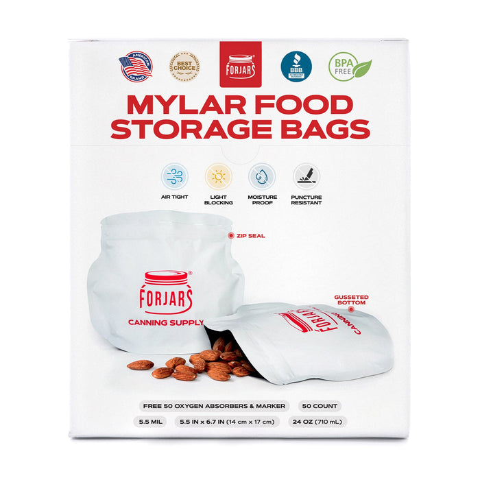 20 count 24oz Mylar Bags