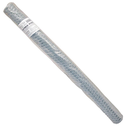 Gopher wire mesh roll, galvanized for garden rodent control and pest protection.