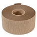 Brown crinkled kraft paper roll for eco-friendly packing, cushioning, and shipping.