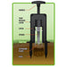 Cutaway diagram of a mole spear trap in soil with labeled parts: handle, spears, activator plate, and release lever for pest control.