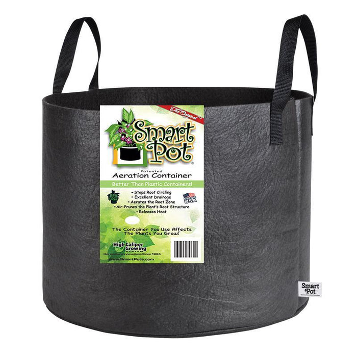 Smart Pot with Handles- Black (20 Gal)