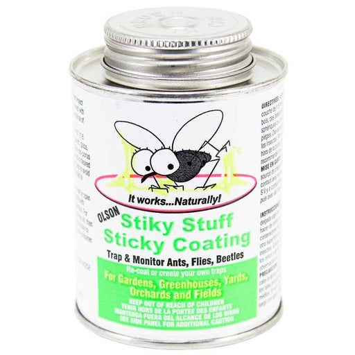 Olson Stiky Stuff Sticky Coating: natural trap & monitor for ants, flies, beetles in gardens, greenhouses.