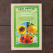 High Mowing Organic Seeds Summer of Sunflowers seed packet. Features vibrant red, orange, and gold sunflower varieties. USDA Organic.