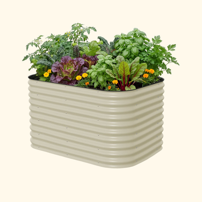 32" Extra Tall 6 In 1 Medium Modular Metal Raised Garden Bed Kit