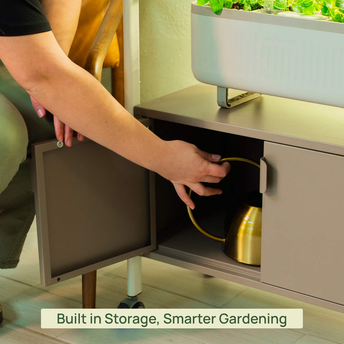 4 Tier Grow Light Garden with Storage