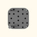 Gray modular smart panel, perforated, with black ports & corner sensors/indicators for IoT applications.