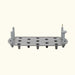 Gray modular hydroponic growing system with 12 plant sites, water level indicator, and fill funnel.