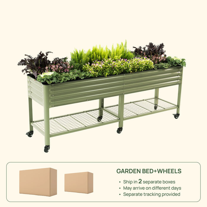 Elevated Garden Bed - V Series 2' x 8'