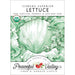 Iceburg Superior Lettuce organic non-GMO seed packet. USDA certified, Peaceful Valley Farm & Garden Supply.