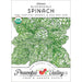 Heirloom Bloomsdale Spinach organic non-GMO seed packet from Peaceful Valley Farm & Garden Supply with USDA logo.