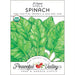 F1 Hybrid Space Spinach seed packet. USDA Organic, Non-GMO seeds for gardening from Peaceful Valley.
