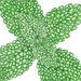 Detailed illustration of fresh green mint leaves with stippling texture. Botanical herb art.