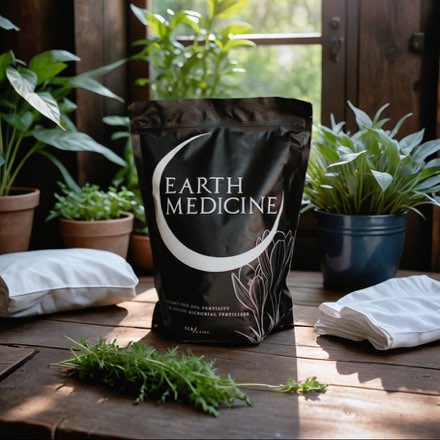 Earth Medicine organic garden fertilizer